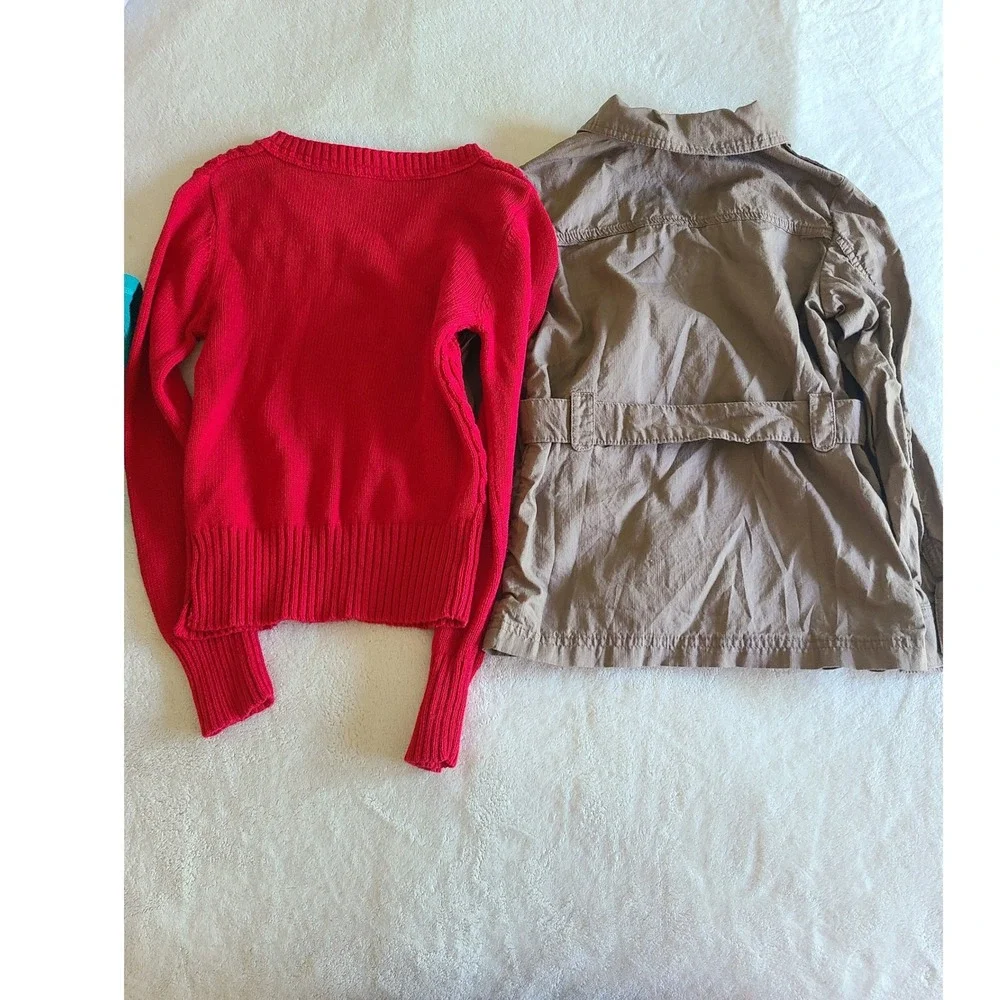 Old Navy Gymboree Girls Size M 8 Sweater Jacket Bundle of 4 Fall Winter